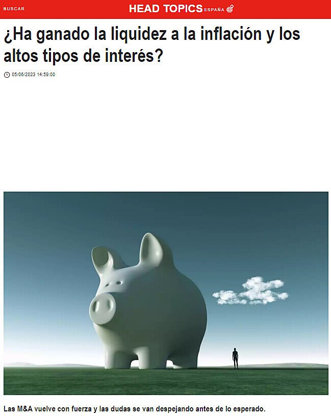 Ha ganado la liquidez a la inflacin y los altos tipos de inters?